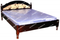 Кровать-тахта Филенка с материалом из сосны