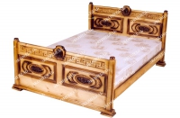 Кровать Греческая резная с подъёмным механизмом