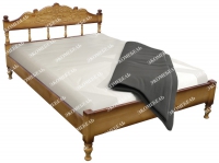 Кровать Резная из сосны