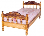 Кровать Точенка Глория (резьба объемная №2)