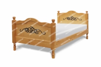 Кровать Лама  из сосны
